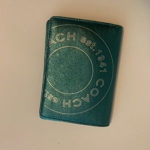 Coach passport holder